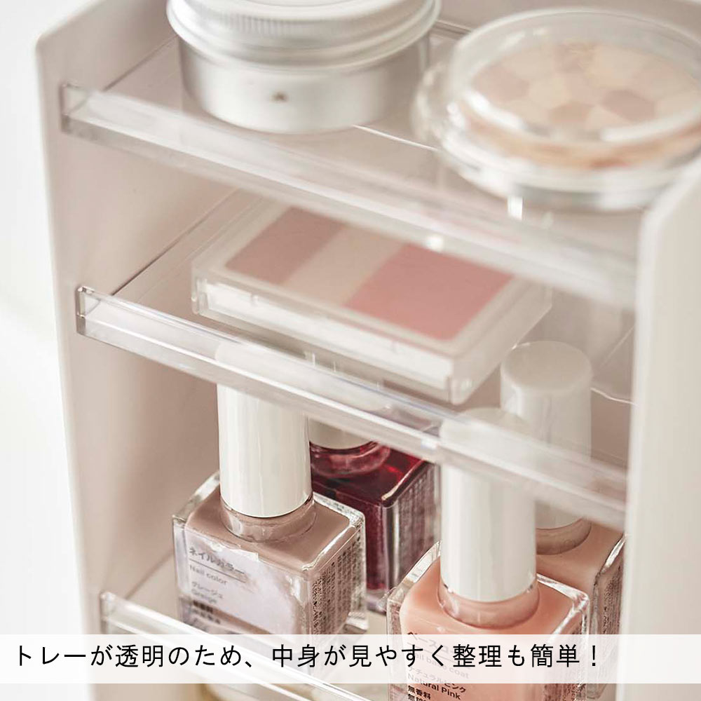 SAXBORGA サクスボルガ 収納ボックス ミラーのふた付き