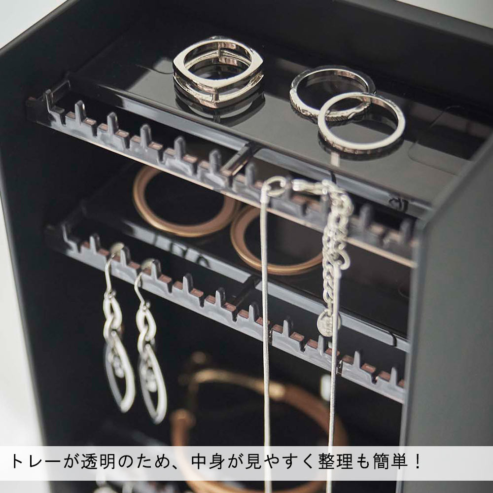 レディースアクセサリー‥整理品 Zhenzhuo ヘアアクセサリー収納ボックス - クリップ、櫛などの
