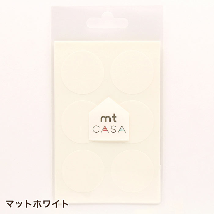 mt マスキングテープ シール CASA seal S 直径35mm×30片入