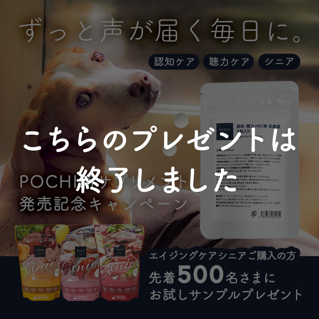 POCHI（ポチ） 【先着500名プレゼントあり！】POCHI ザ・ドッグフード