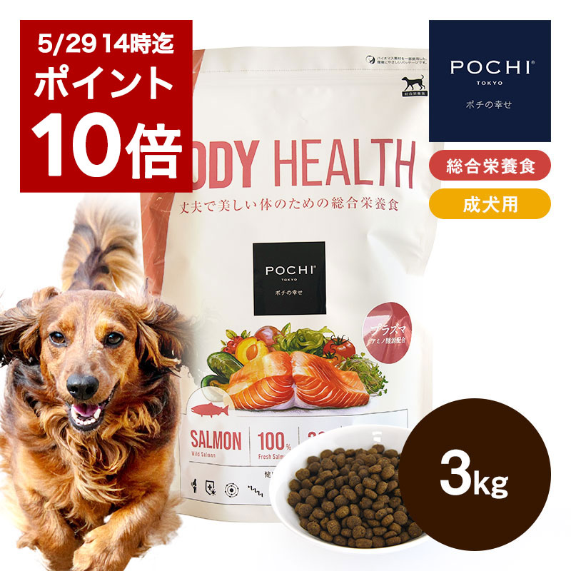 POCHI（ポチ） ボディヘルス ワイルドサーモン 3kg 成犬用 