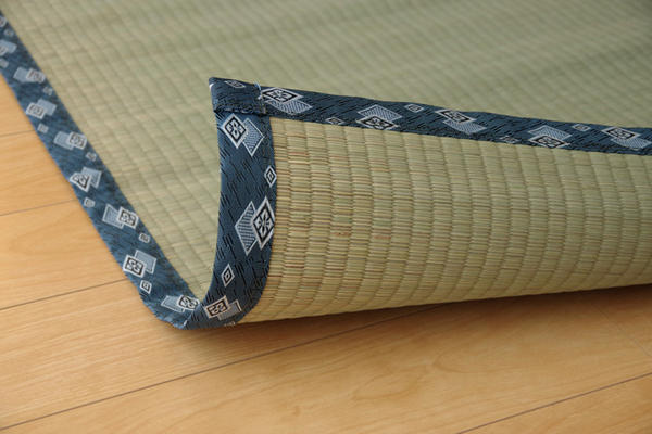 純国産/日本製 ほほえ... : 家具・インテリア 双目織 い草上敷 NEW低価