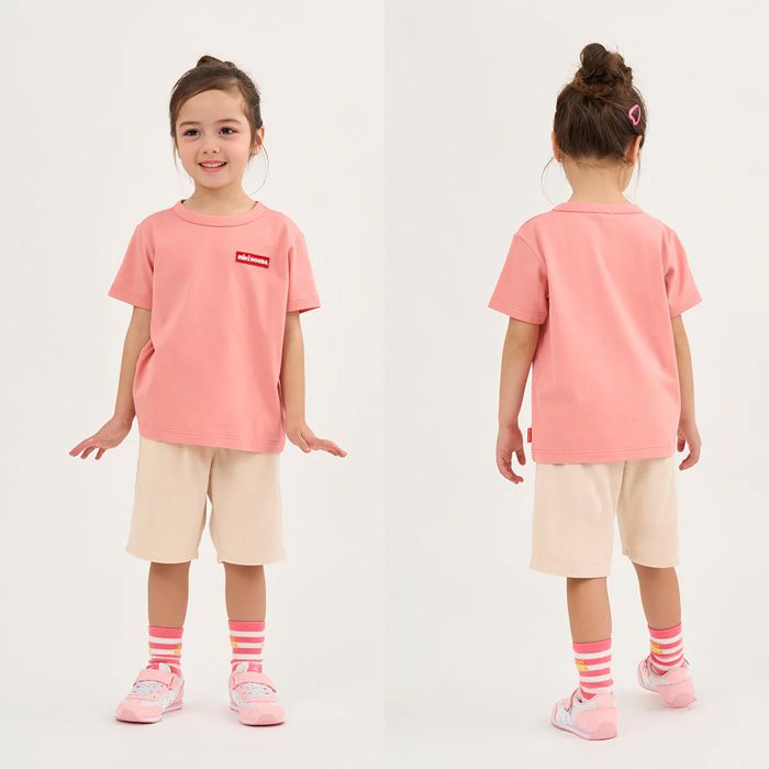 セール10%OFF】【WebLimited】 ミキハウス mikihouse ワッペンロゴ半袖