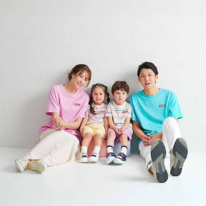 セール10%OFF】【WebLimited】 ミキハウス mikihouse ワッペンロゴ半袖