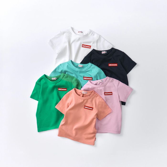 セール10%OFF】【WebLimited】 ミキハウス mikihouse ワッペンロゴ半袖