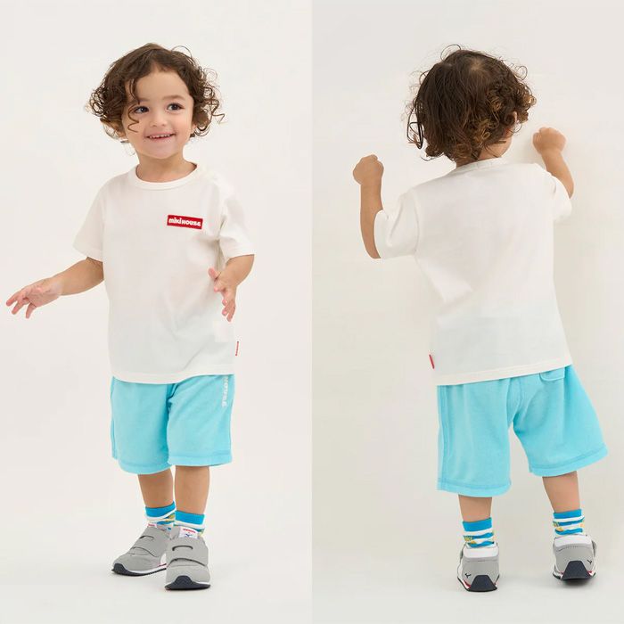 セール10%OFF】【WebLimited】 ミキハウス mikihouse ワッペンロゴ半袖