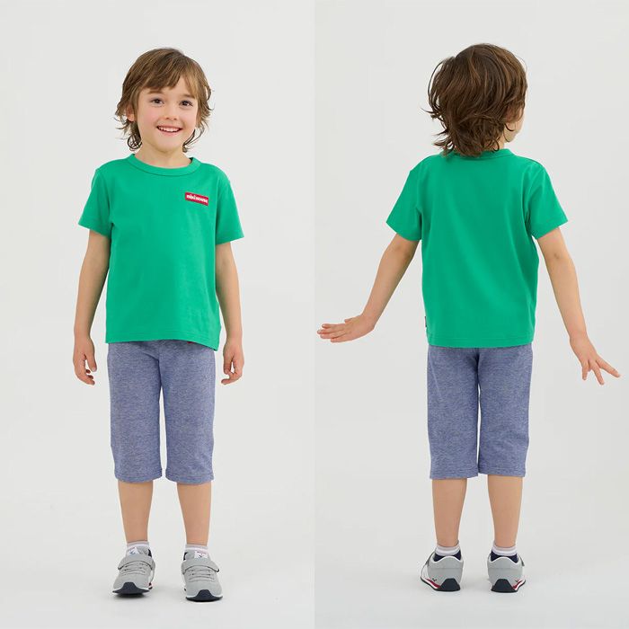 セール10%OFF】【WebLimited】 ミキハウス mikihouse ワッペンロゴ半袖