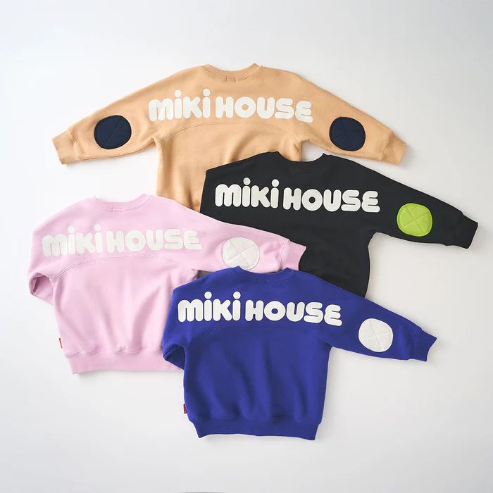 WebLimited】 ミキハウス mikihouse バックロゴトレーナー (80cm-130cm