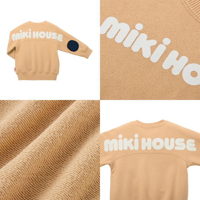 ✨【新品・未使用】MIKIHOUSE ミキハウス トレーナー 100サイズ✨ WebLimited】 ミキハウス mikihouse バックロゴトレーナー (80cm-130cm