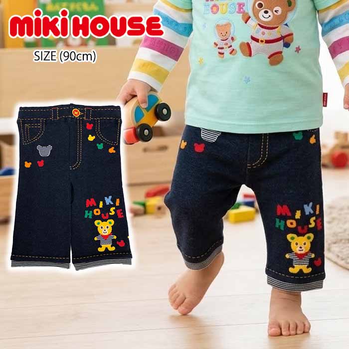 【セール30%OFF】 ミキハウス mikihouse プッチー7分丈スパッツ (90cm) ボトムス パンツ スパッツ レギンス 【11-9802-148】