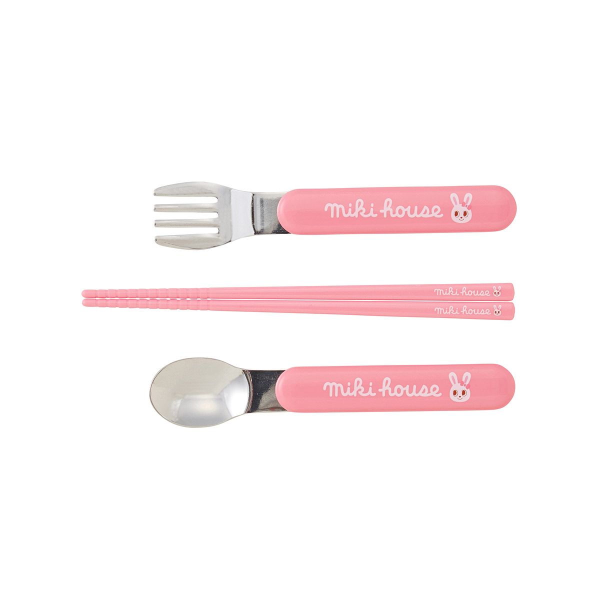 セール30%OFF】 ミキハウス mikihouse トリオセット 箸 スプーン
