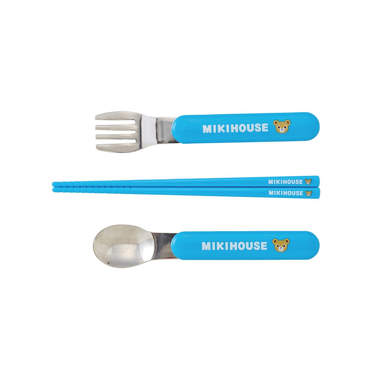 セール30%OFF】 ミキハウス mikihouse トリオセット 箸 スプーン