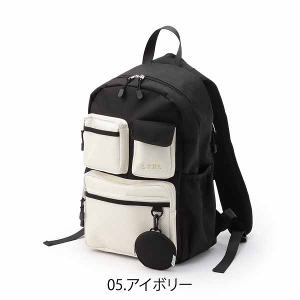 セール20%OFF】 ラブトキシック 【LTXC】ポーチ付き22Lリュック
