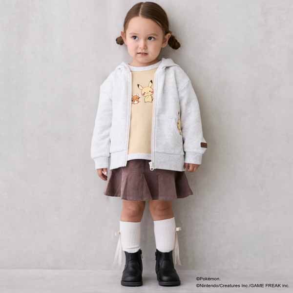 セール20%OFF】 プティマイン 【モンポケ】ジップパーカー (90cm-120cm