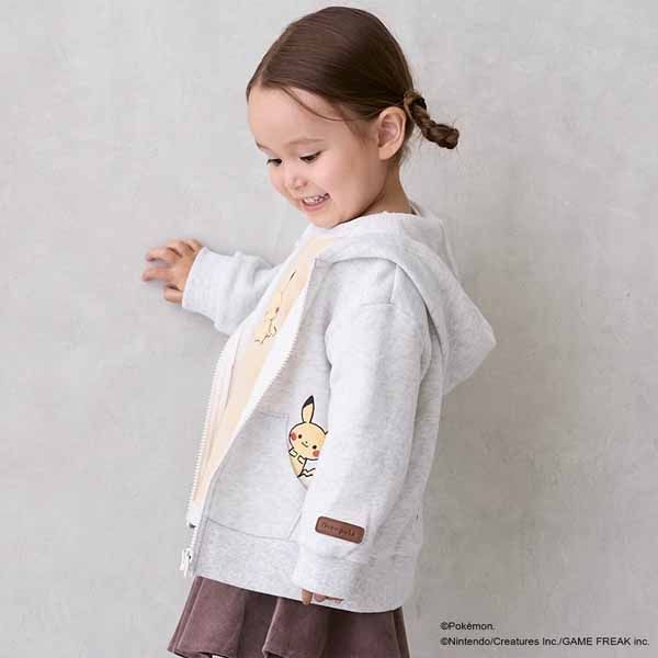 セール20%OFF】 プティマイン 【モンポケ】ジップパーカー (90cm-120cm