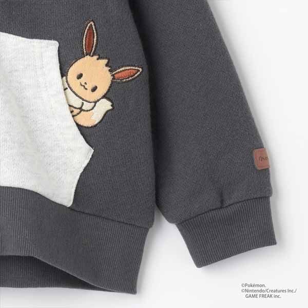 セール20%OFF】 プティマイン 【モンポケ】ジップパーカー (90cm-120cm