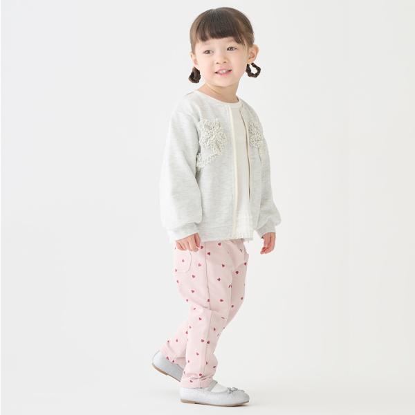 セール10%OFF】 プティマイン【防汚】ゆるんパンツ (80cm-130cm