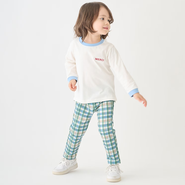 セール10%OFF】 プティマイン【防汚】ゆるんパンツ (80cm-130cm