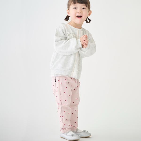 セール10%OFF】 プティマイン【防汚】ゆるんパンツ (80cm-130cm