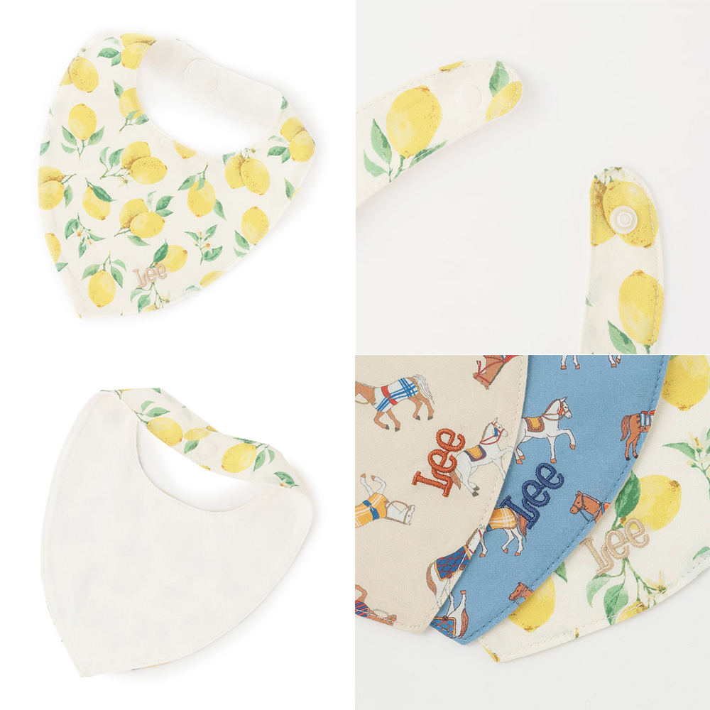 セール10%OFF】 プティマイン 【Lee】 スタイつきロンパース (80cm) 2P 