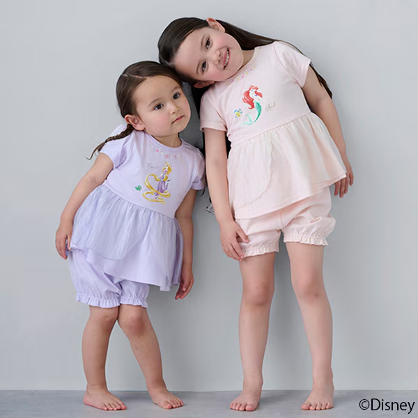 セール30%OFF】 プティマイン 【Disney】 ペプラムパジャマ