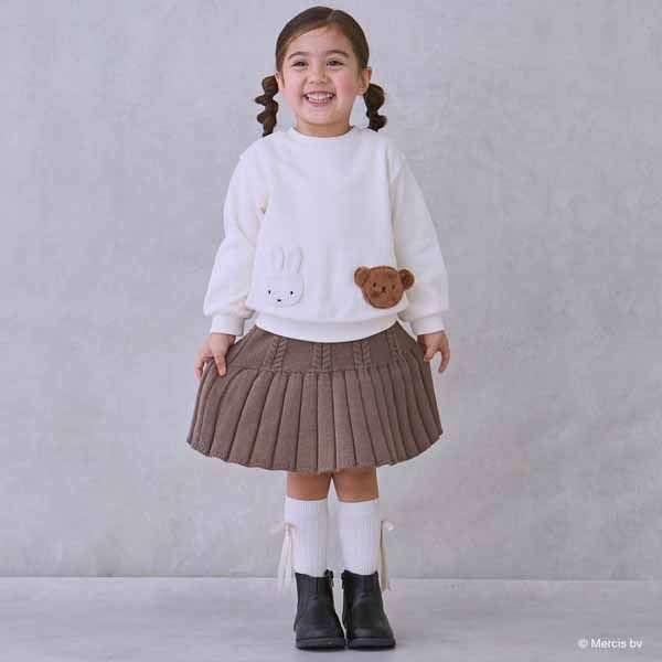 セール30%OFF】 プティマイン 【miffy】モチーフトレーナー (80cm