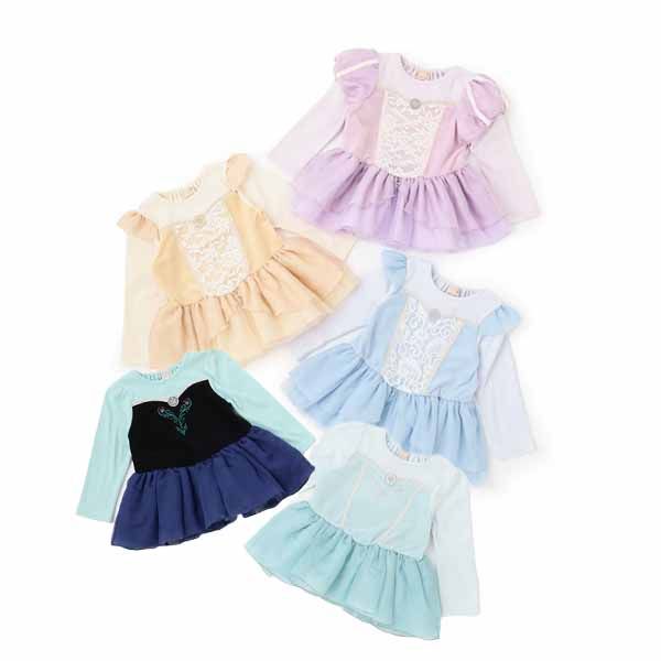 【新品未使用】プティマイン　Disneyなりきりカットチュニック　アナ セール】【Disney】なりきりカットチュニック（チュニック）｜petit