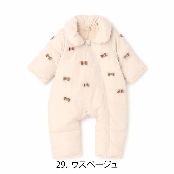 セール30%OFF】 プティマイン ちびリボンジャンプスーツ (80cm
