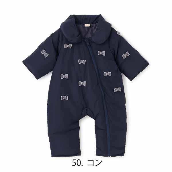 セール30%OFF】 プティマイン ちびリボンジャンプスーツ (80cm 