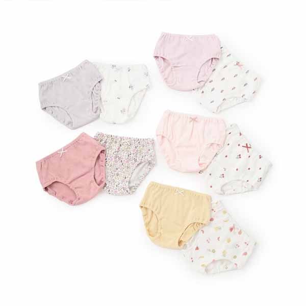 セール10%OFF】 プティマイン 【弱酸性】女児ショーツ (100cm-130cm