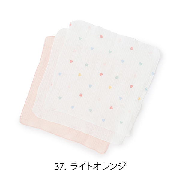 プティマイン ガーゼ小3P ガーゼ ハンカチ ...の詳細画像2