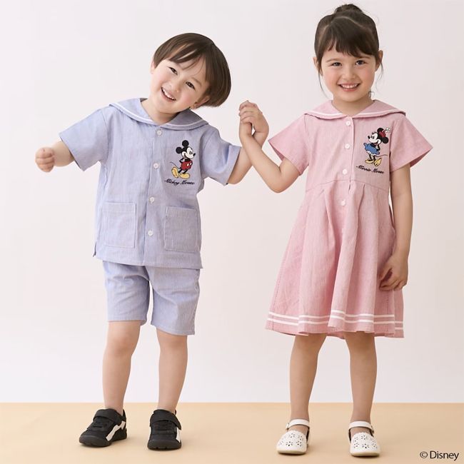 セール10%OFF】 プティマイン【Disney】セーラーワンピース (90cm