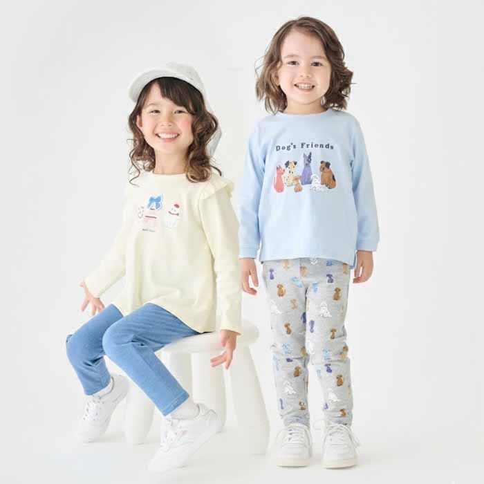 プティマイン 【プティプラ】BOYS&GIRLS長袖Tシャツ (80cm-130cm