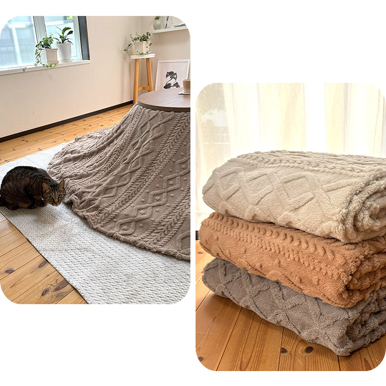 新品　こたつ掛ふとんカバー　正方形　こたつ布団　リバーシブル　洗える　寝具 Amazon こたつカバー 正方形 かわいい こたつ布団カバー 正方形 こたつ