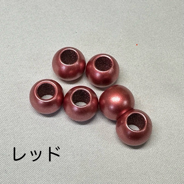 12個 12mm 大穴 マットカラー プラスチック ビーズ |  | 01