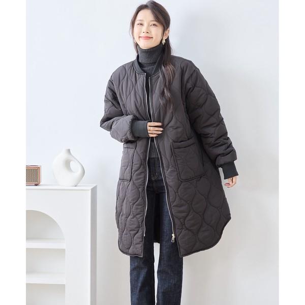 M〜L(ゆったりめ) 中綿 キルティング コート レディース アウター
