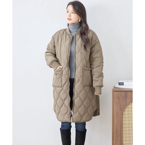 M〜L(ゆったりめ) 中綿 キルティング コート レディース アウター