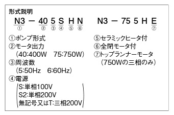 川本ポンプ N3-756S2HN 60Hz 口径32mm カワエース 750W 単相200V