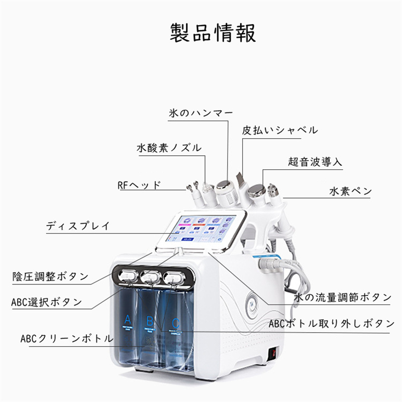 In 家庭用／業務用 多機能 水素酸素美容機、プロフェッショナル