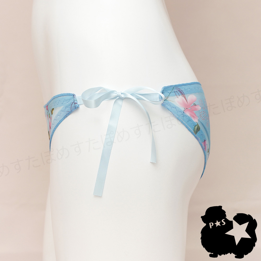 シースルー 花柄 パンティー