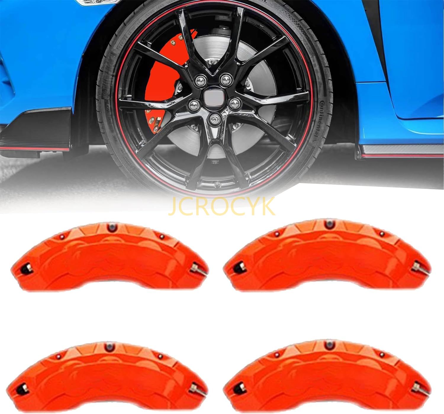 シビック　FK7用　ブレーキキャリパーカバー Amazon.co.jp: キャリパーカバー ホンダ シビック ハチバックFK7