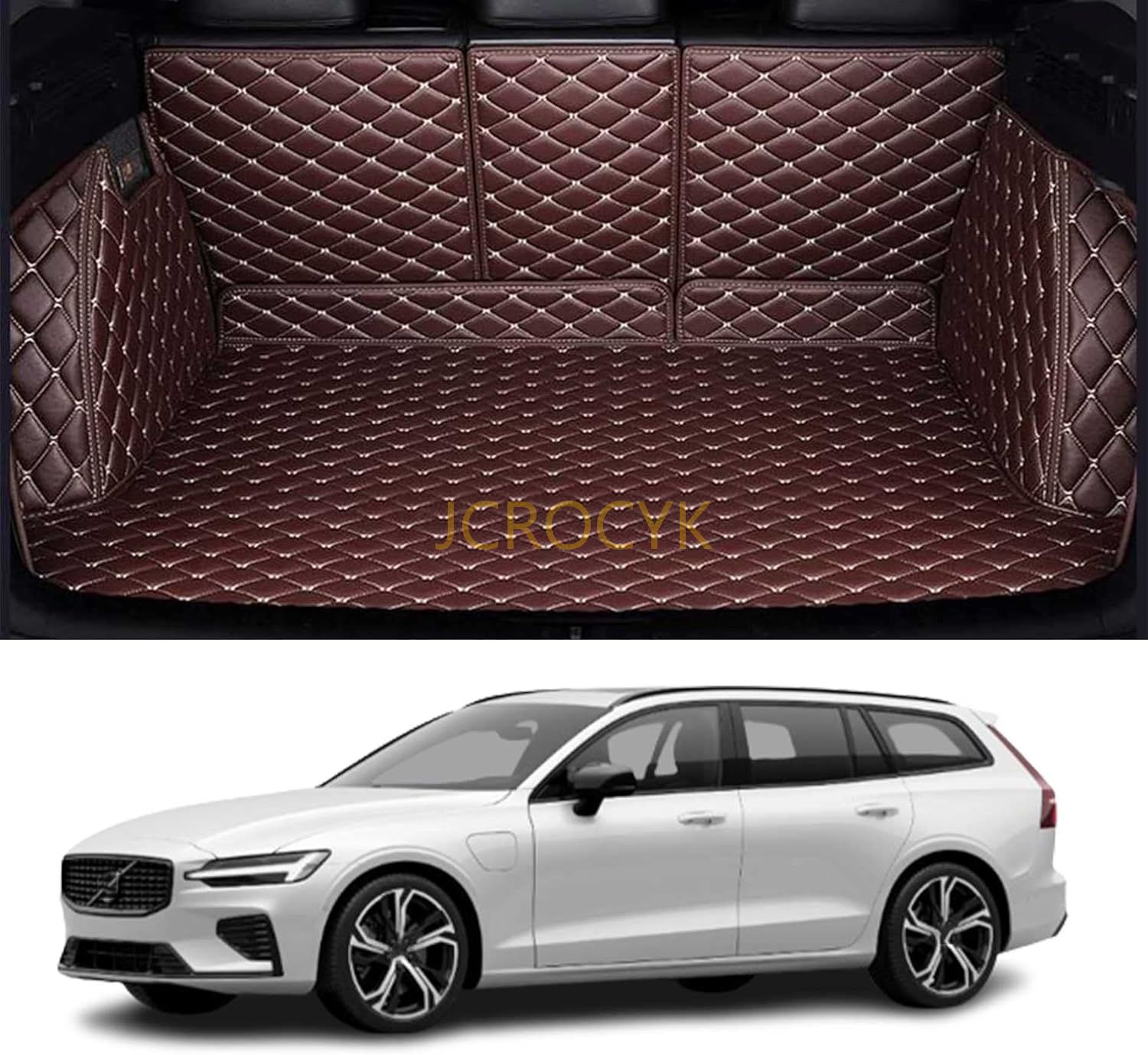 【純正品】ボルボ V60 FB4164T ラゲージ フルカバーマット ボルボV60 2020 2021 トランクマット 専用設計車のトランク