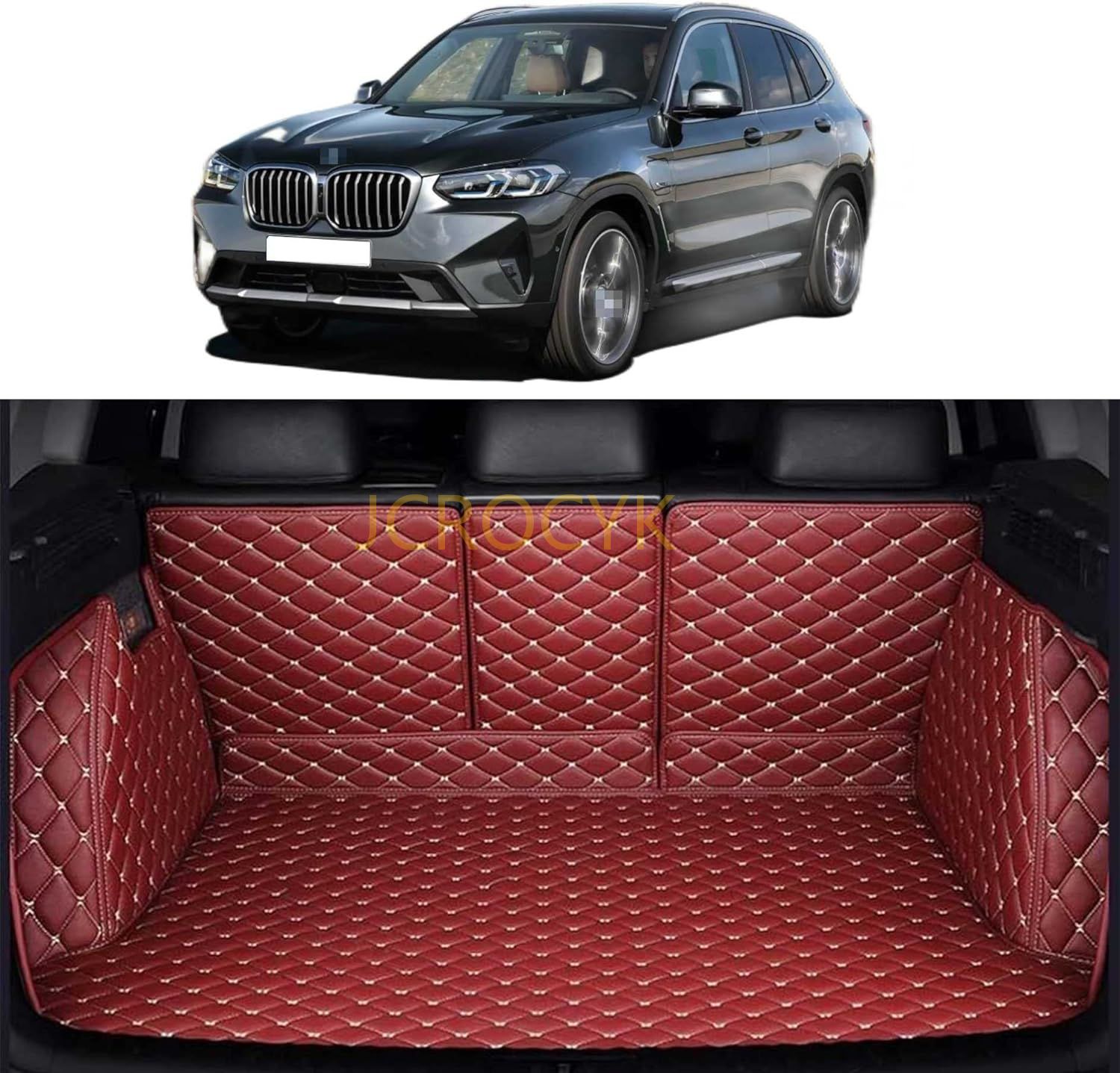 トランクマット BMW X3 G01 20i 2018 2019 2020 3Dフルカバー