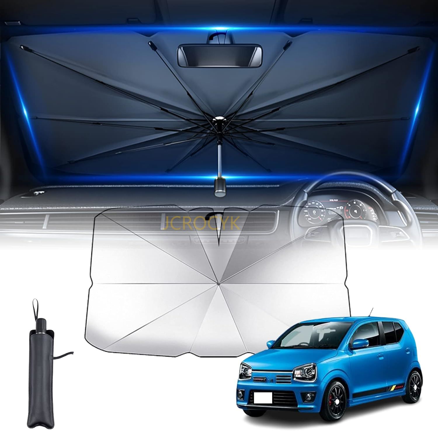 スズキソリオ用マルチシェード(フロント+リア) 2025新登場の車用 サンシェード】サンシェード 新型スズキ