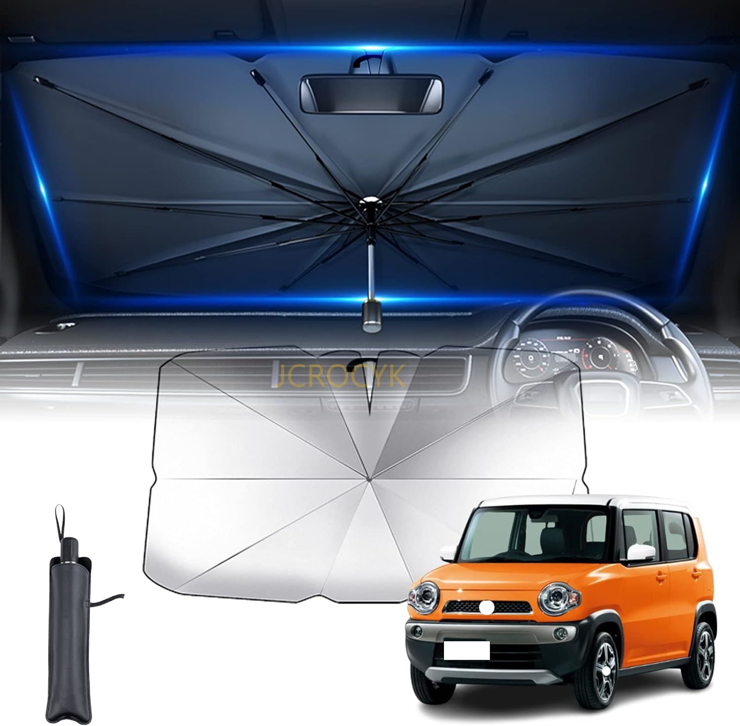 スズキソリオ用マルチシェード(フロント+リア) 2025新登場の車用 サンシェード】サンシェード 新型スズキ