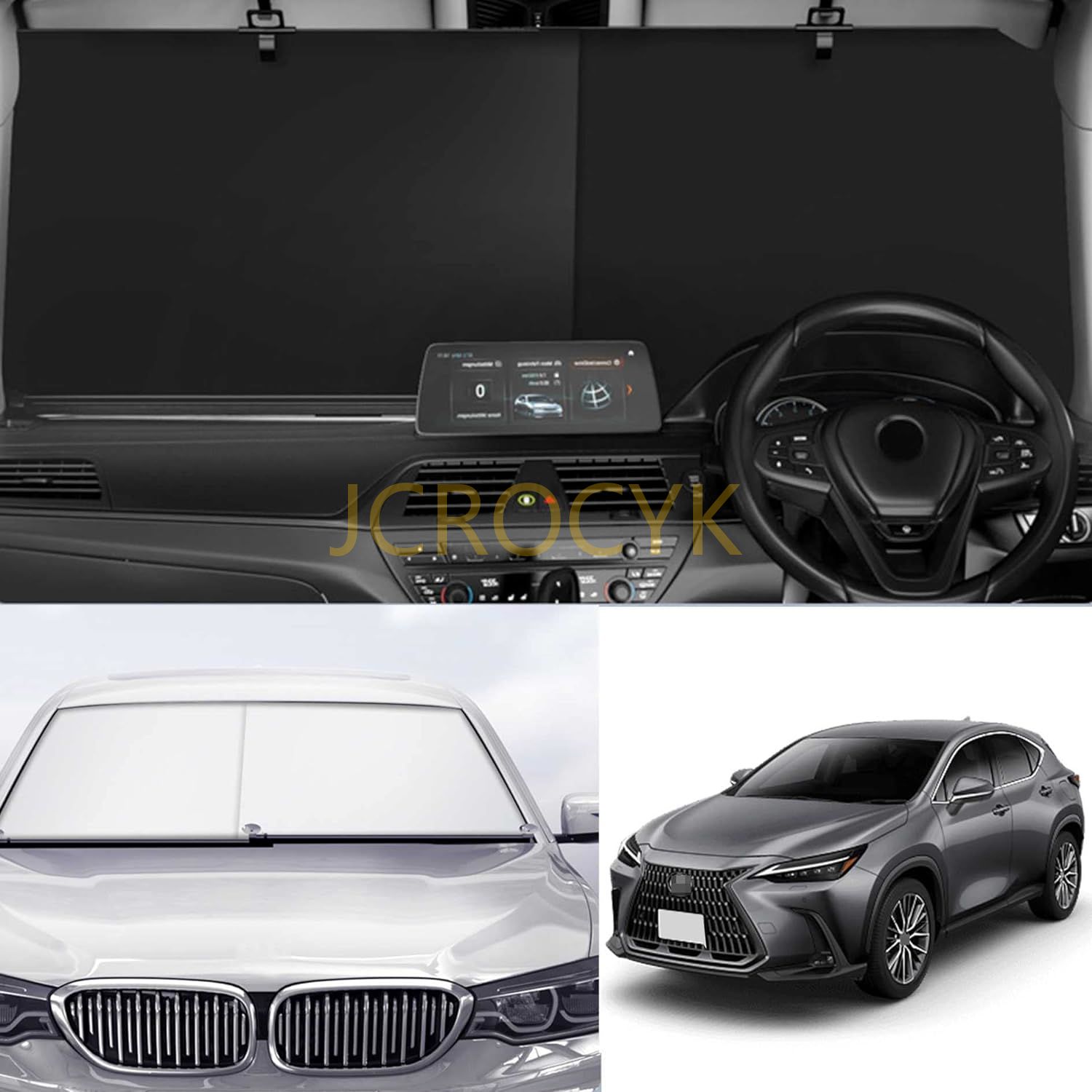 レクサス　ct200h フロントサンシェード Amazon.co.jp: Hearsheng レクサス CT200h 10系(2011年1月~)専用