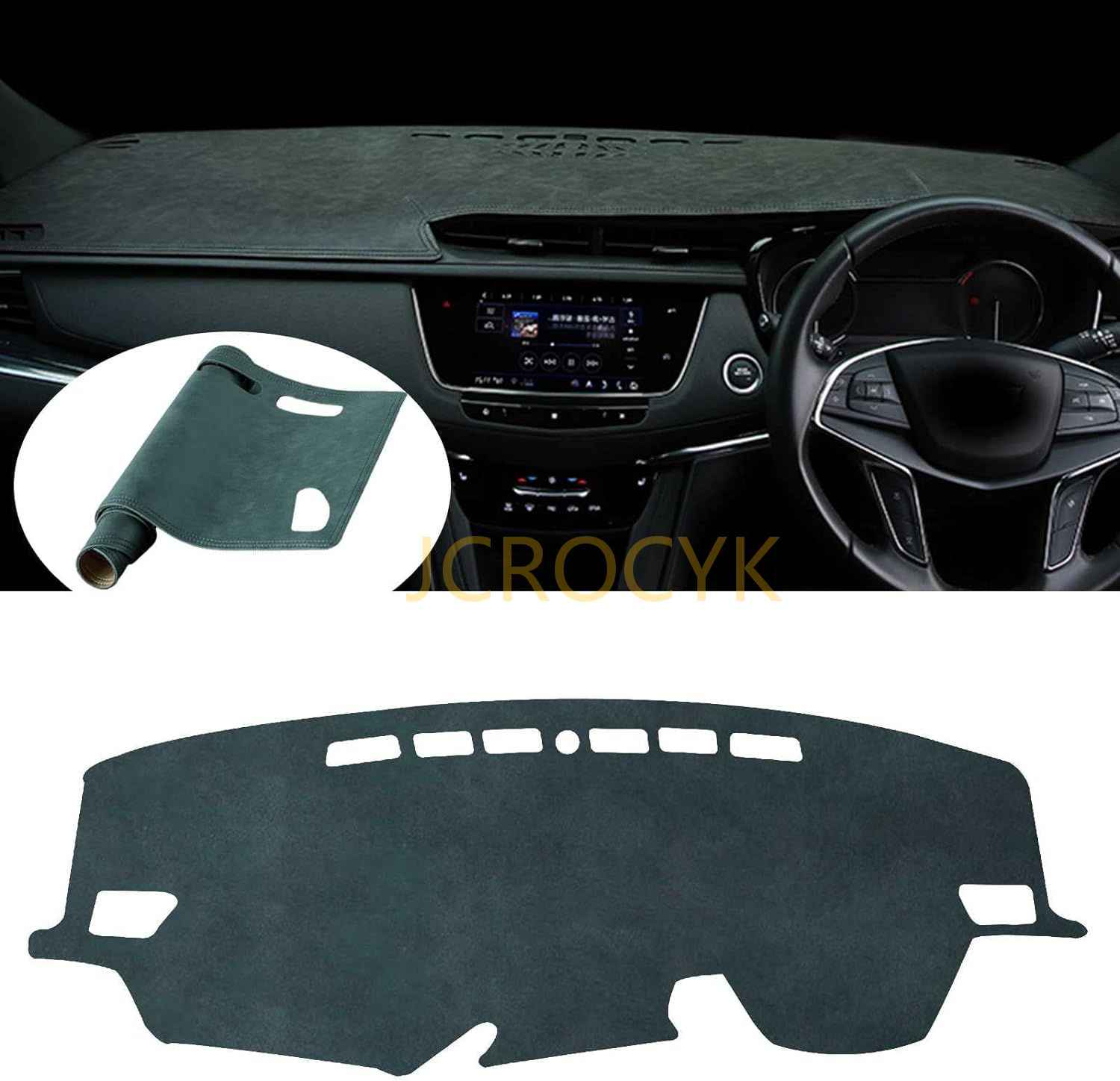 車種専用設計 ダイハツ 新型ロッキー(Rocky) A200/A210系(2019年11月~) ダッシュボードマット トヨタ 新型ライズ(RAIZE) A200/A210系(2019年11月~) ダッシュボー | ブランド登録なし | 01