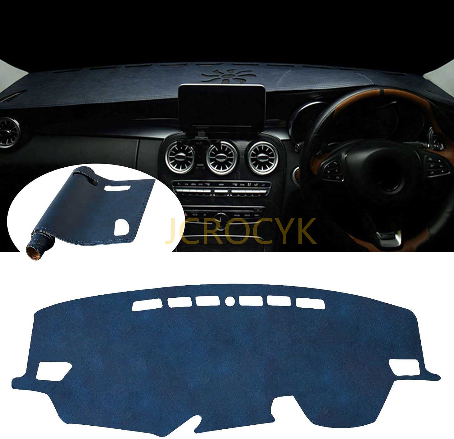 車種専用設計 ダイハツ 新型ロッキー(Rocky) A200/A210系(2019年11月~) ダッシュボードマット トヨタ 新型ライズ(RAIZE) A200/A210系(2019年11月~) ダッシュボー | ブランド登録なし | 02