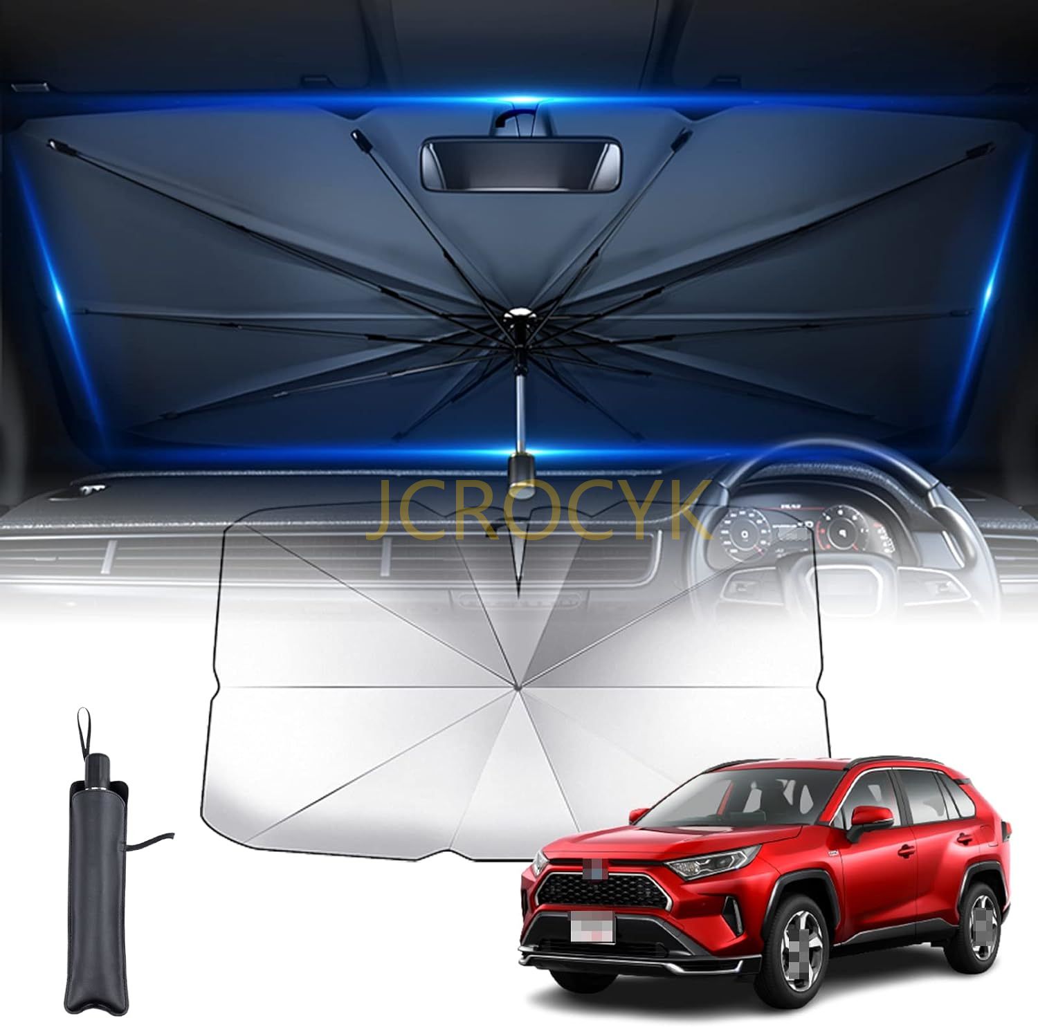 車用サンシェード 傘型 に適しトヨタ アルファード ヴェル