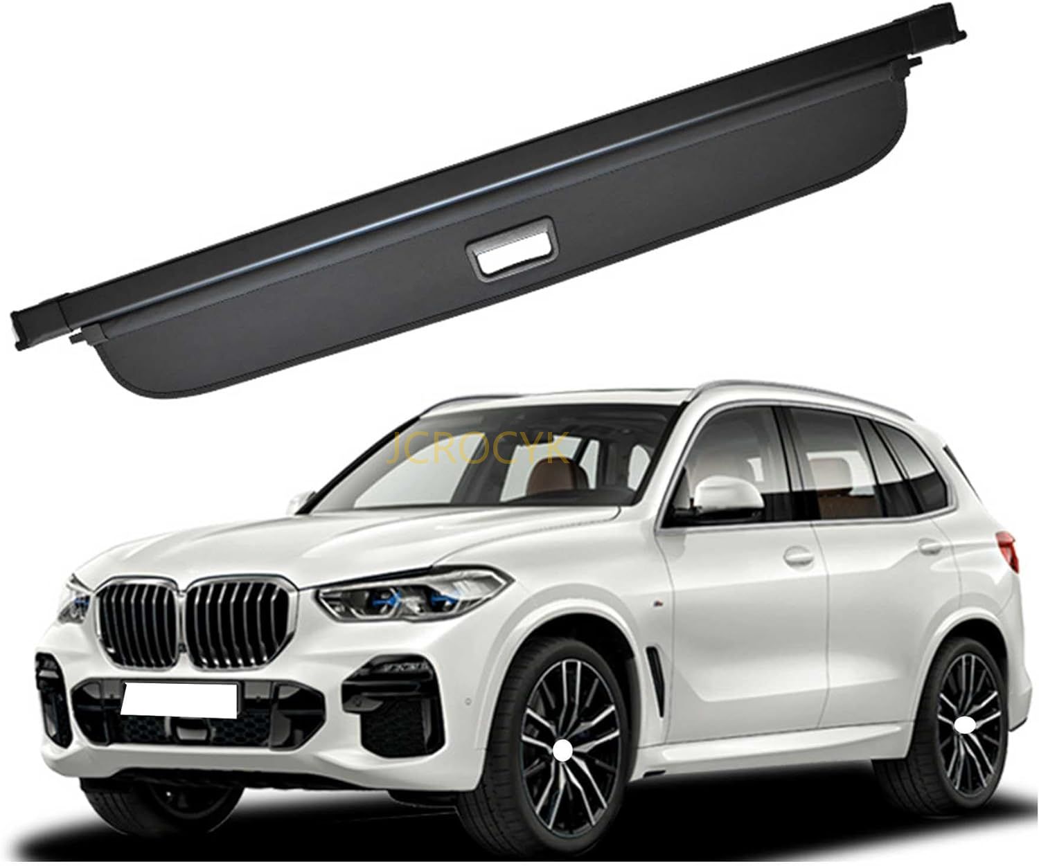 BMW X5 G05 F15 専用トノカバー ロールシェード トランクカーテン 荷室整理 延長型 カバーカーテン ラゲージ収納 プライバシー保護  耐高温 X5 G05 F15 2013-2